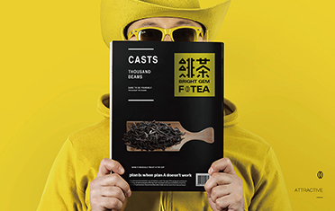 阜新绯茶品牌设计